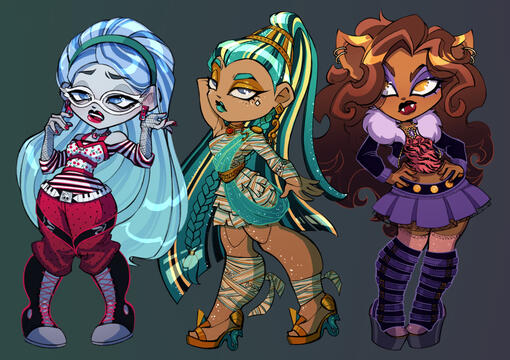 MH Chibis (2) MH Chibis (2)