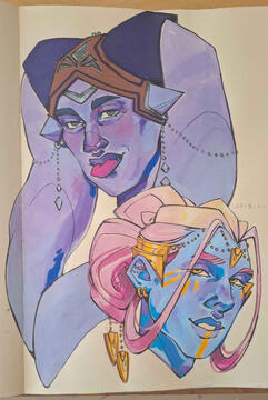 Sketchbook Painting (2) Sketchbook Painting (2)